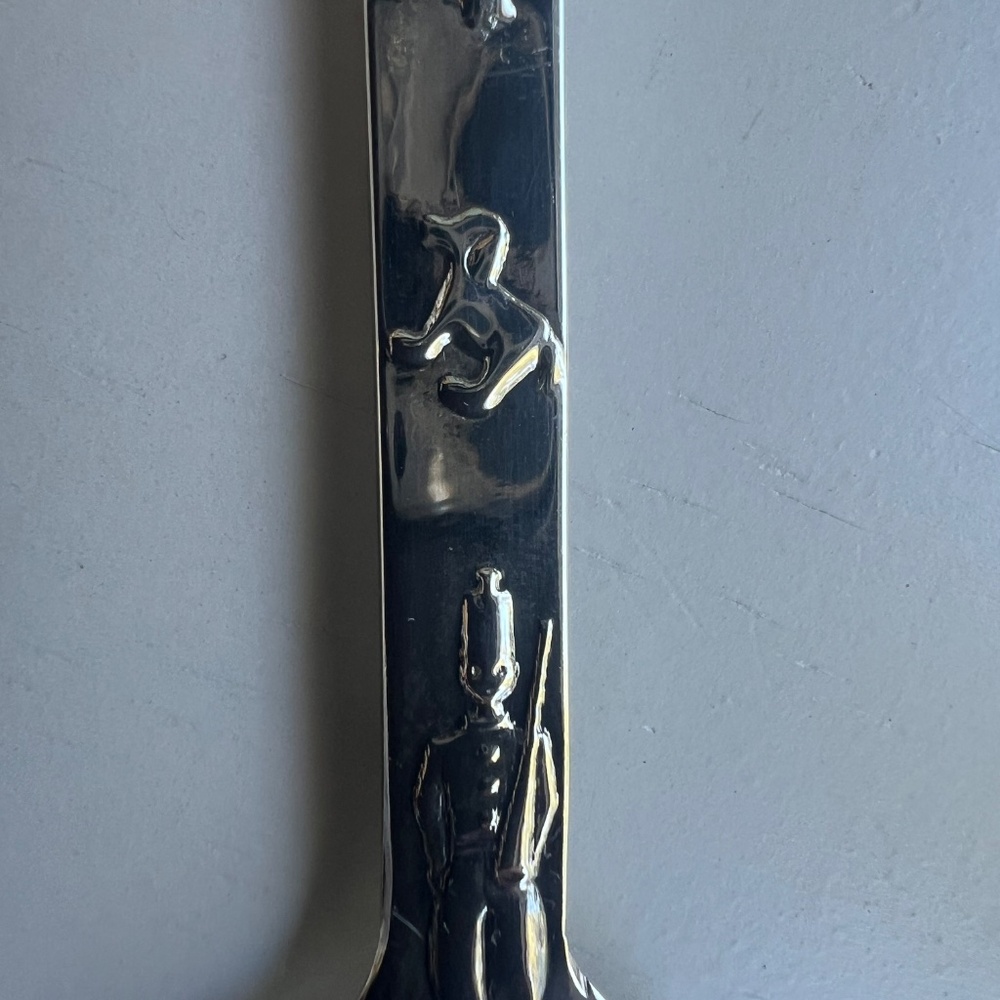 Tiffany and Co Sterling Silver Christmas Spoon - Santa Down the Chimney- - Picture 7 of 16